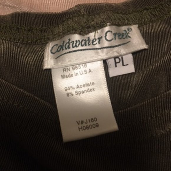 2-piece Coldwater Creek maxi dress with jacket size Petite Large - Picture 6 of 7